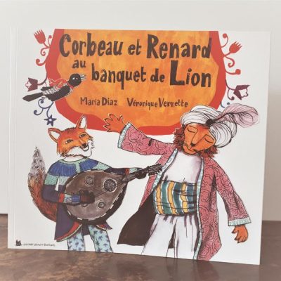Corbeau et Renard au banquet de Lion